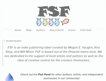 Tablet Screenshot of fivesmilingfish.com